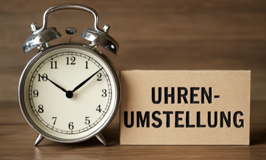 Uhrenunstellung